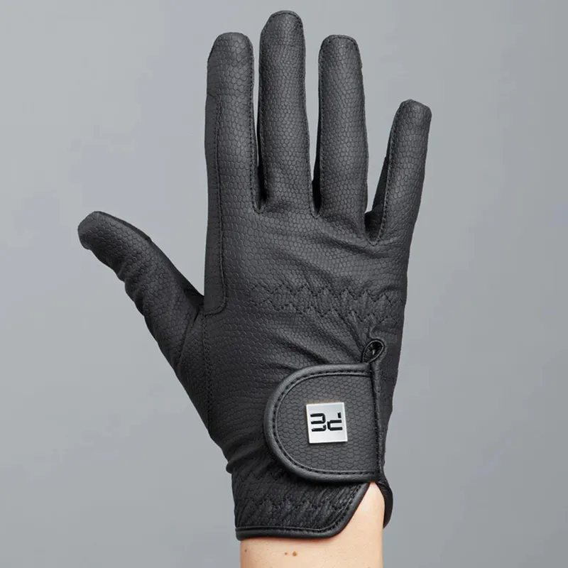 Premier Equine Metaro Ladies Riding Gloves - Black-4